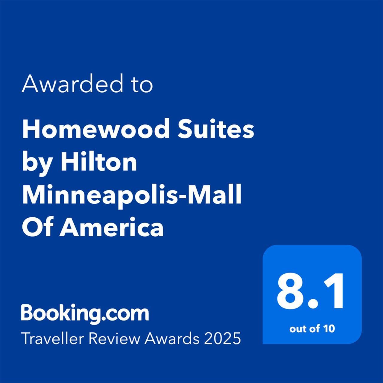 Homewood Suites By Hilton Minneapolis-Mall Of America Блумінгтон Екстер'єр фото